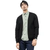 A two-piece sweater men's 2023 Spring and Autumn new men's Korean-style trendy men's knitted sweater cardigan shirt collar coat Item Picture